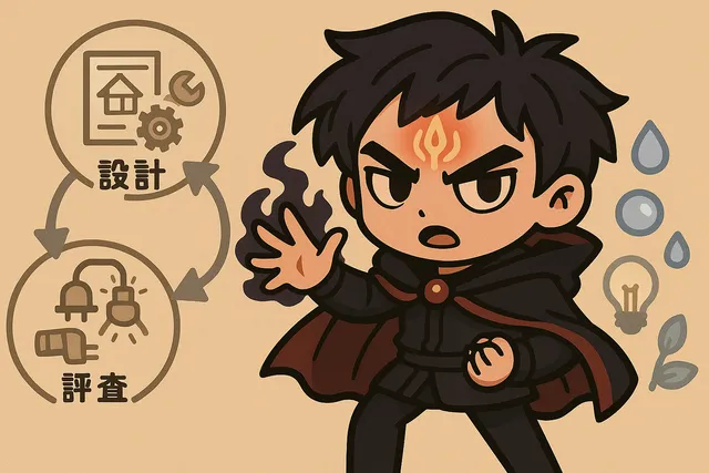 電気代節約＝設計×運用×評価のサイクル