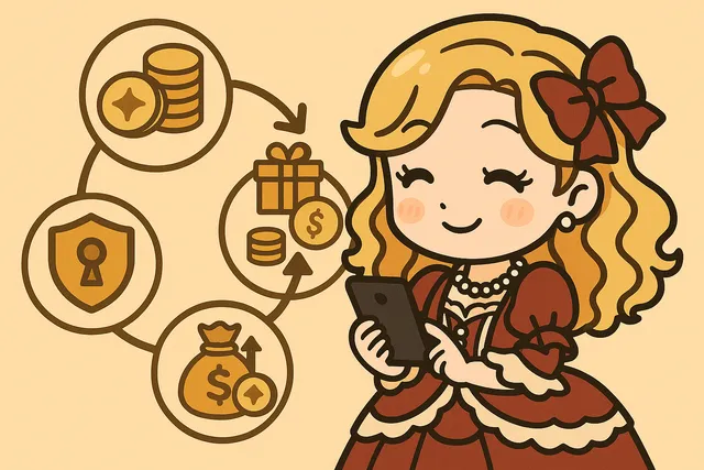 ポイ活アプリの比較軸（貯めやすさ・交換先・換金レート・安全性）