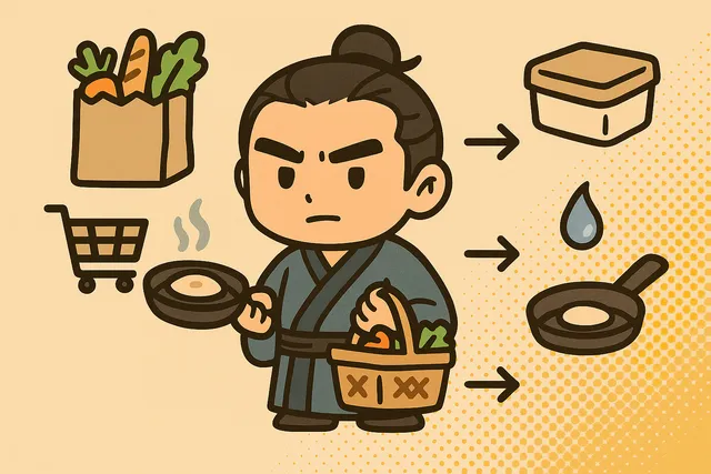 斎丸の一人暮らし食費節約の型